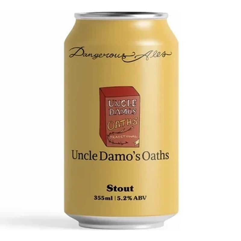 Dangerous Ales Uncle Damo's Oaths Oatmeal Stout
